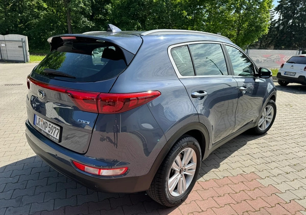 Kia Sportage cena 65777 przebieg: 158000, rok produkcji 2016 z Nysa małe 667